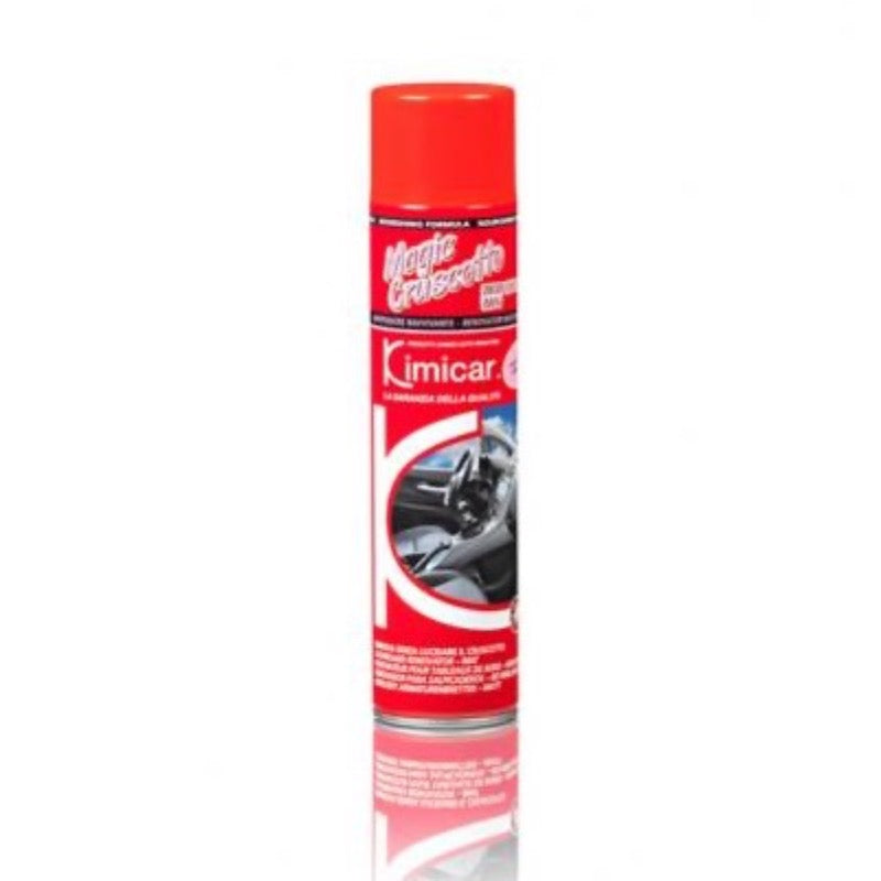 Lot de 2 - Nettoyants rénovateur non polissant tableau de bort anti-poussière mat Professionnel MAGIC CRUSCOTTO PRO 600ML kimicar