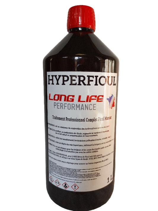 HYPERFIOUL Catalyseur de Combustion pour Fiouls 1L/2000L réf LLP020