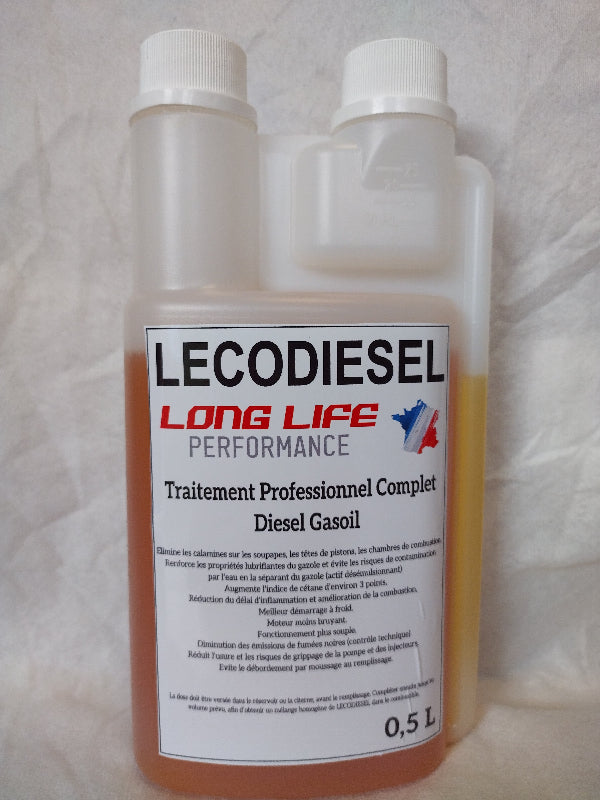 LECODIESEL doseur Le traitement professionnel concentré 0.5L/2000L REF LLP602
