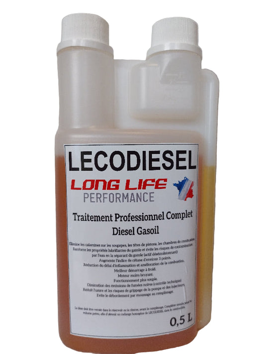 LECODIESEL doseur Le traitement professionnel concentré 0.5L/2000L REF LLP602