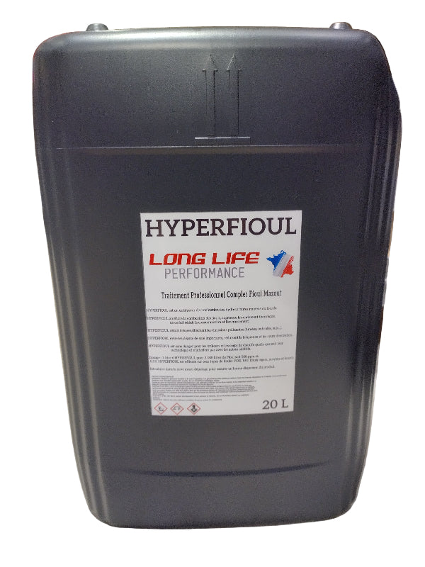 HYPERFIOUL Catalyseur de Combustion pour Fiouls 40000L 20L réf LLP023
