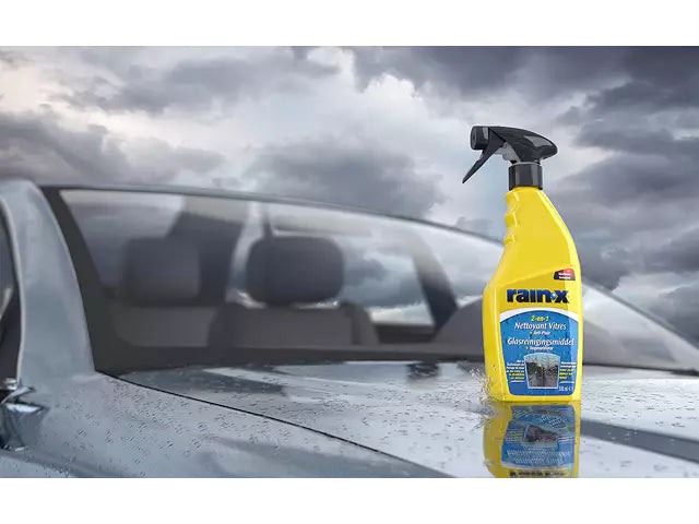 6 X Nettoyant vitres, anti-pluie, 2 en 1 500 ml - Rain X x26043