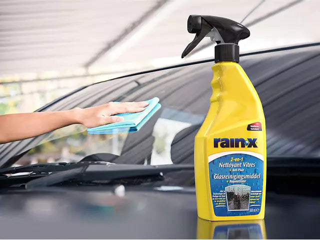 6 X Nettoyant vitres, anti-pluie, 2 en 1 500 ml - Rain X x26043