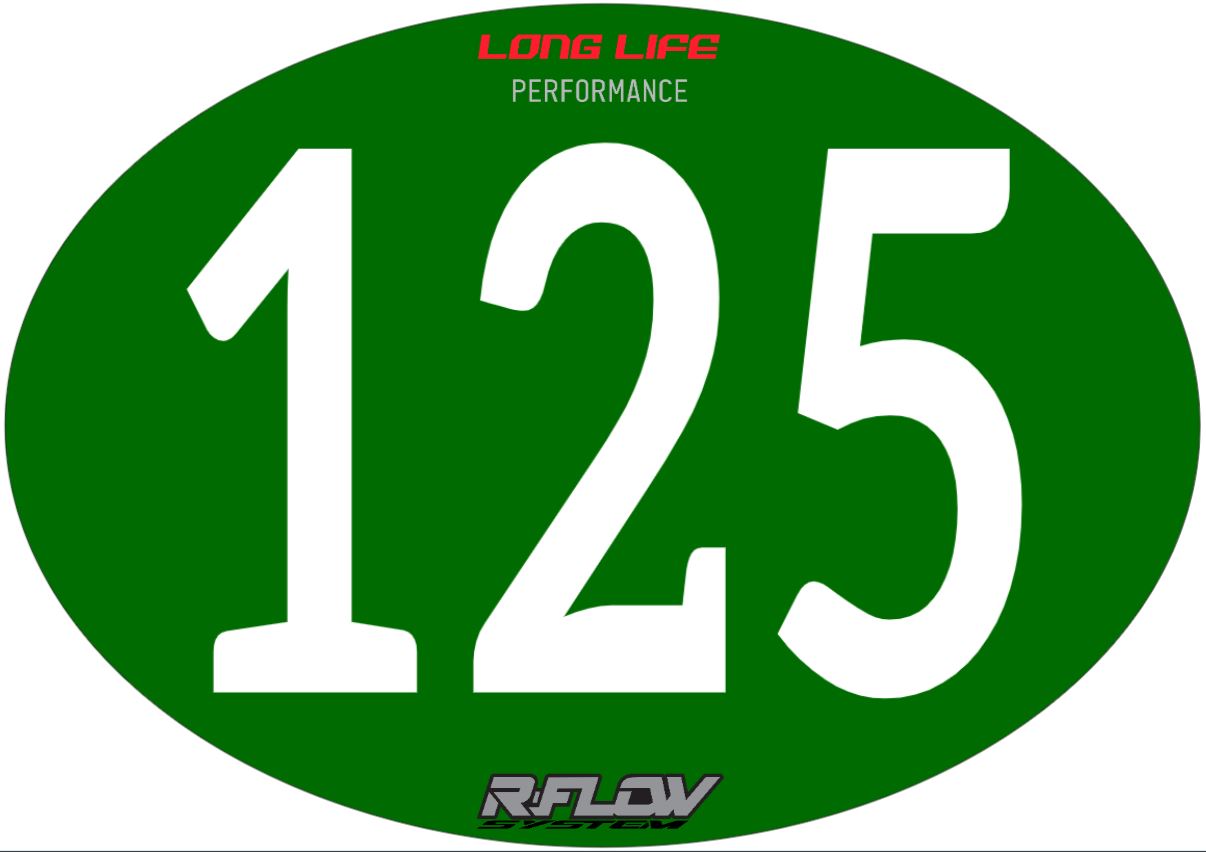 Autocollants numéro de course CROSS ENDURO - Frais de port offert - Long Life Performance -