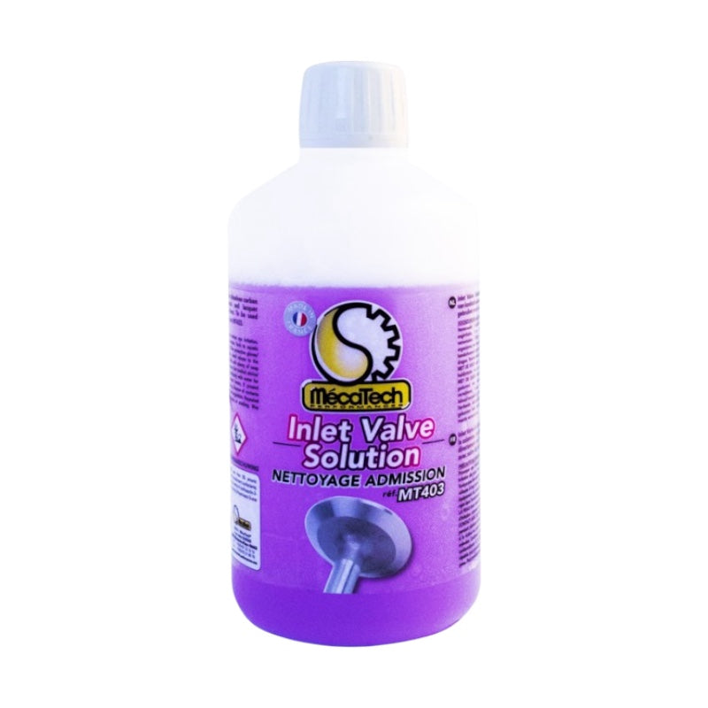 Solutions de nettoyage admission/soupape INLET VALVE SOLUTION Dose de 400 ml MECATECH MT403