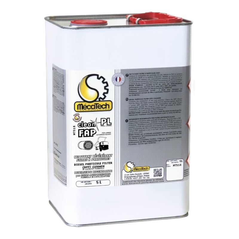 CLEAN FAP PL Bidon de 5 Litres mecatech MT518