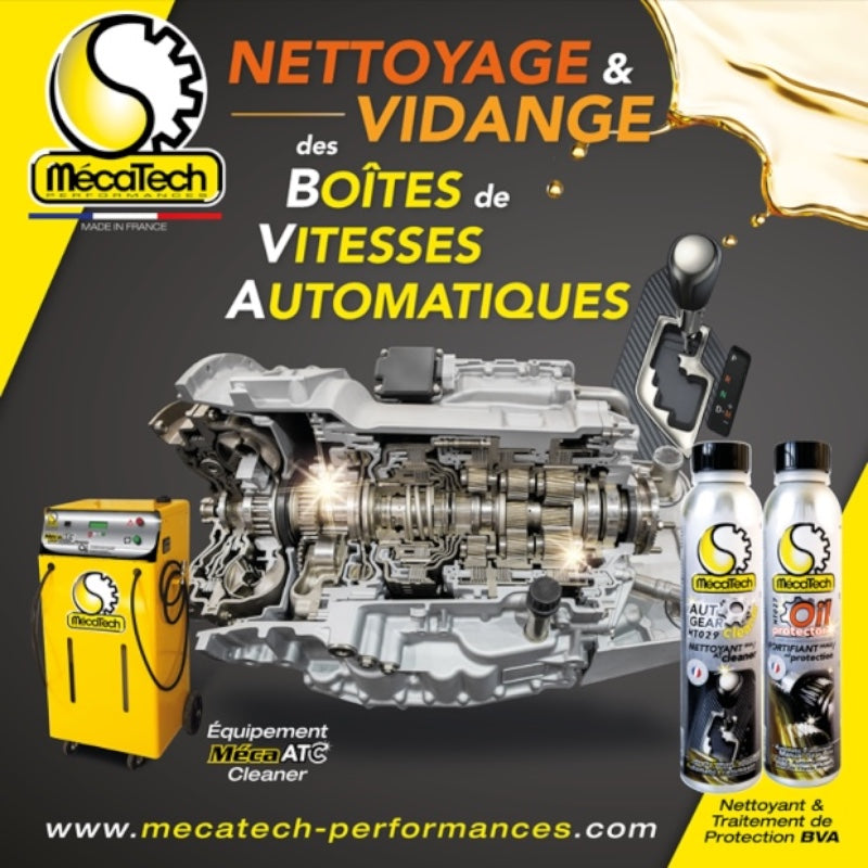1 Méca'ATC (MT427) + 12 Oil Protector (MT027) + 12 Auto Gear Cleaner (MT029) + 30 L ATF Multi + 30 L ATF III Pack
