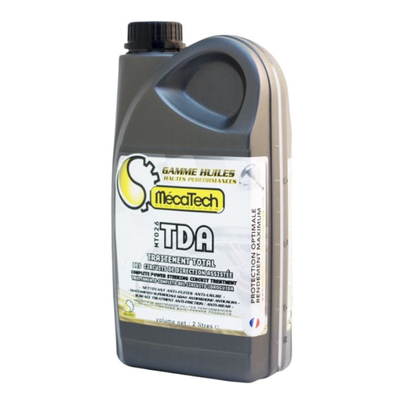 Huile Traitement Direction Assistée Triple action nettoyant anti-fuite anti-friction TDA Bidon de 2 Litres MT026