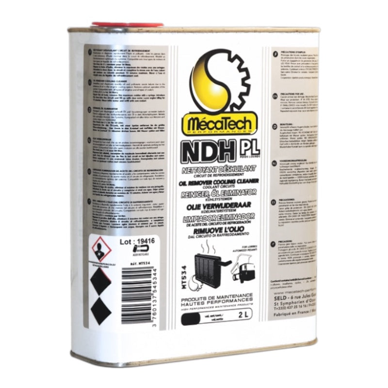 NDH Nettoyant déshuilant Bidon de 2 Litres