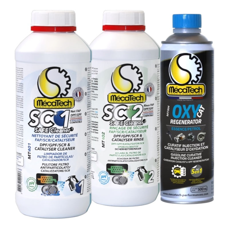 KIT RECHARGE ESSENCE 1 SC1 + 1 SC2 +OXYcat MECATECH - Réf. MT404