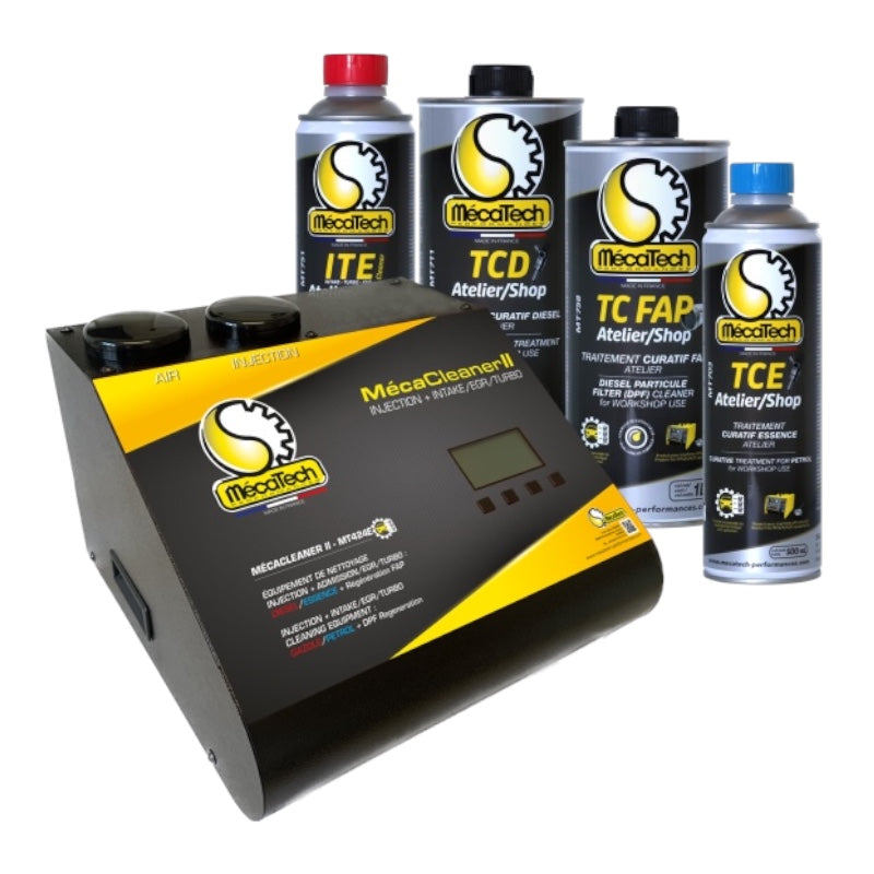 Machine nettoyage système injection, FAP, EGR et turbo MECACLEANER II - MECATECH MT424E
