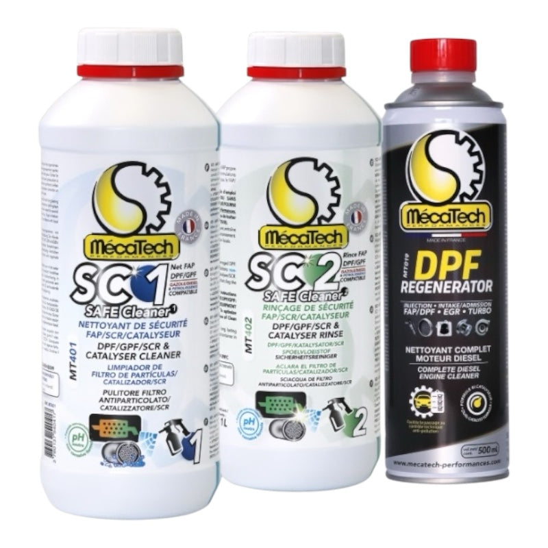 KIT RECHARGE DIESEL 1 SC1 + 1 SC2 +DPF MECATECH MT405