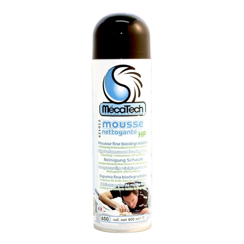 Mousse nettoyante HP biodégradable Aérosol 650/400mL Réf. 421012