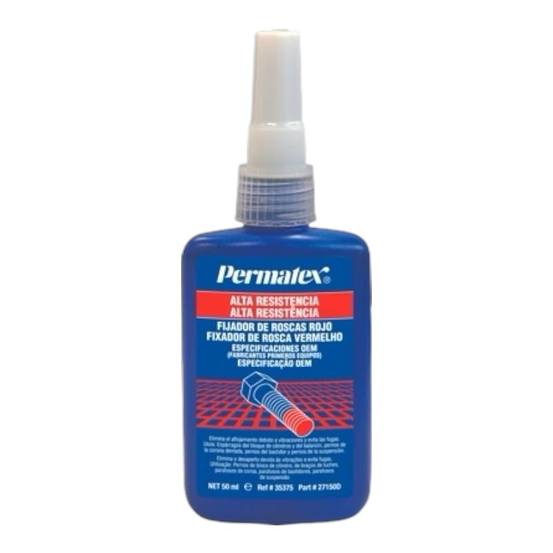 Permatex® High Strength Threadlocker Red frein filet Fort Pro
