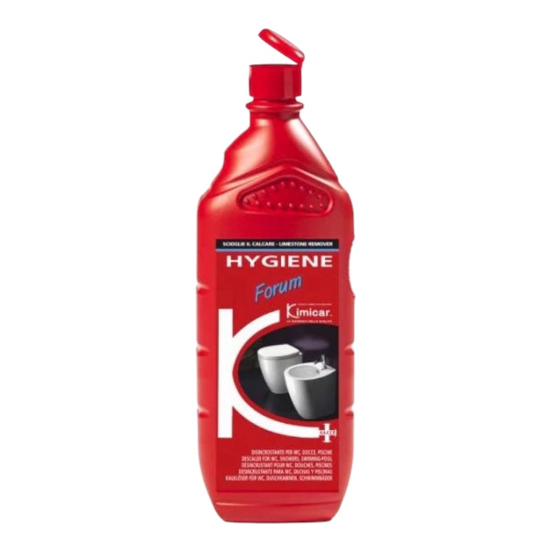 Nettoyant WC DOUCHES PISCINES PROFESSIONNEL FORUM 1Litre KIMICAR réf 091
