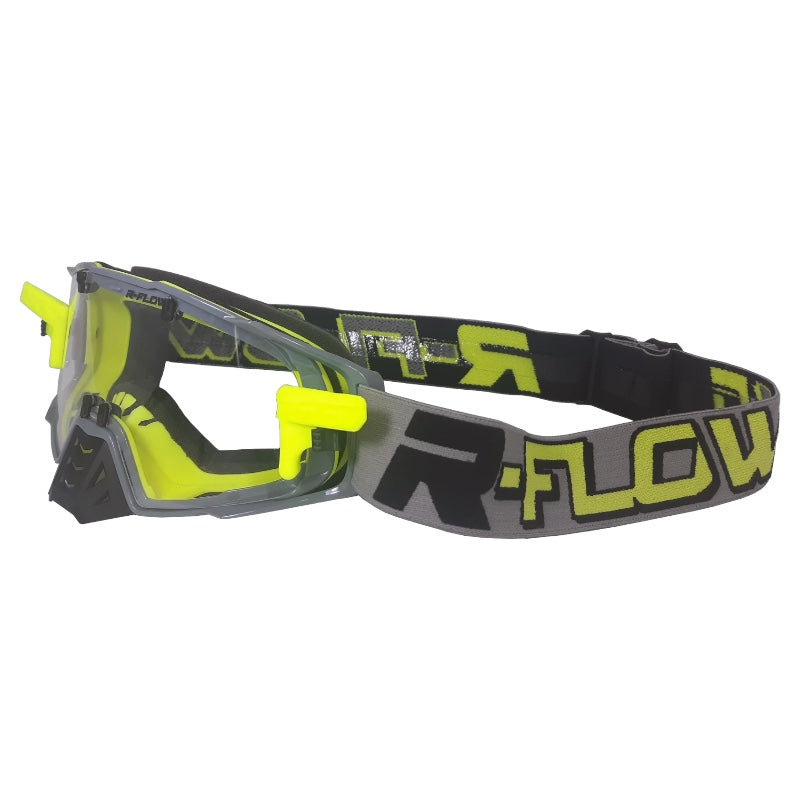 Masque MT4 R-FLOW anti buée et aéré - moto vélo jet quad - FULL PACK