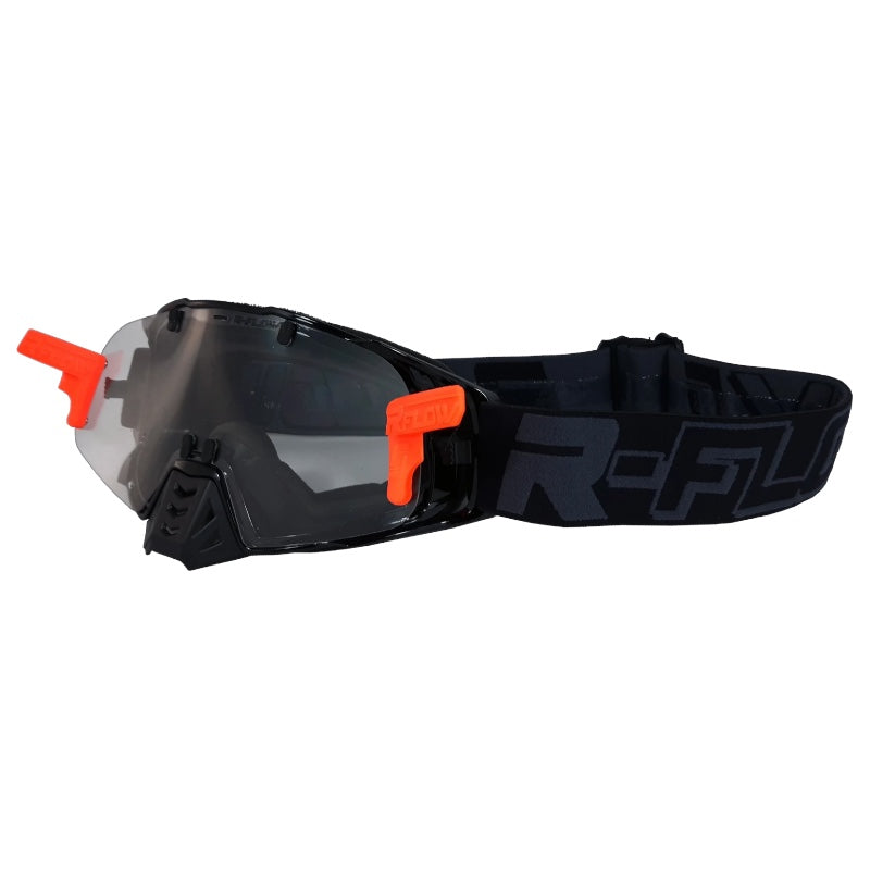 Masque MT4 R-FLOW anti buée et aéré - moto vélo jet quad - FULL PACK