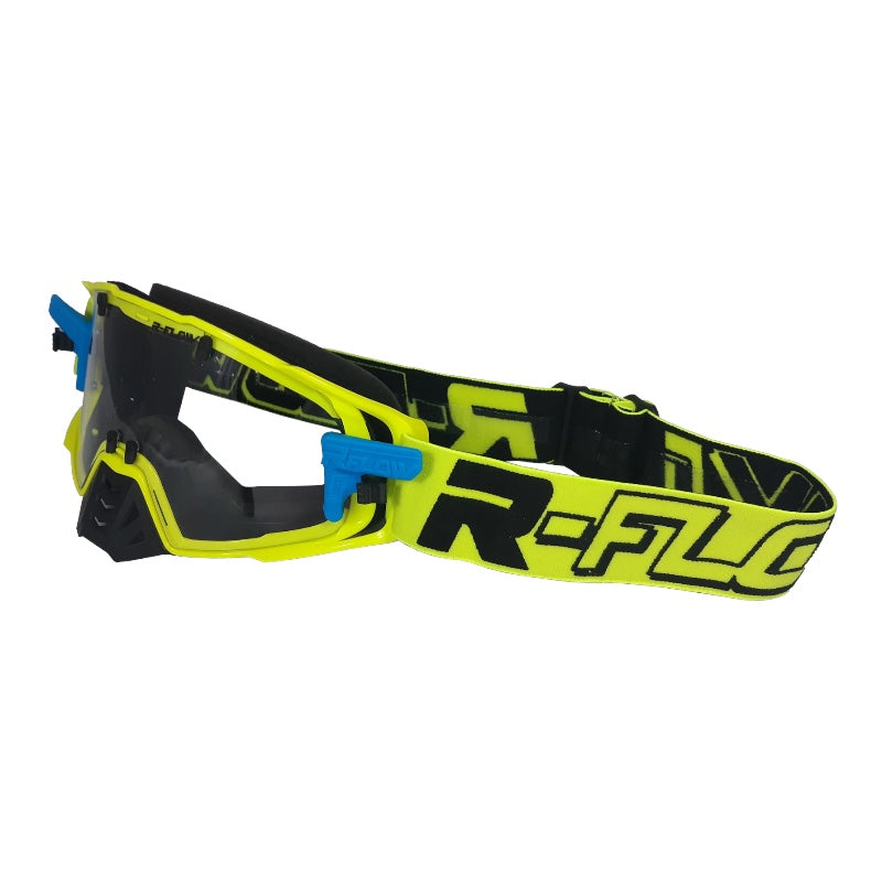 Masque MT4 R-FLOW anti buée et aéré - moto vélo jet quad - FULL PACK