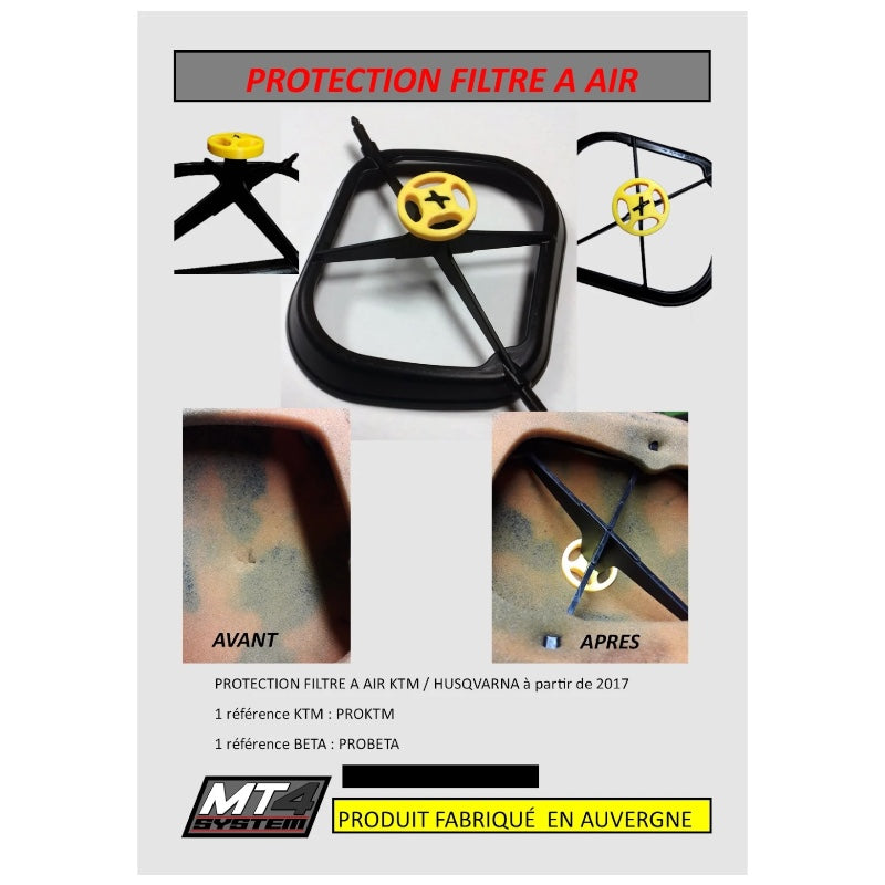 Protection de filtre à air KTM & BETA