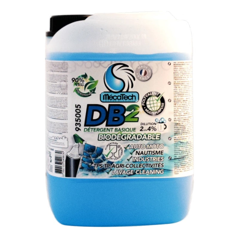 DB 2 Détergent Basique Alimentaire Biodégradable Bidon de 5L 935005