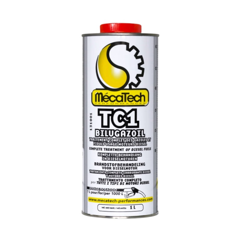 Traitement Diesel Gasoil jusqu'à -15% consommation* TC1 BILUGAZOIL Bidon de 1L/2000L Réf. 131001
