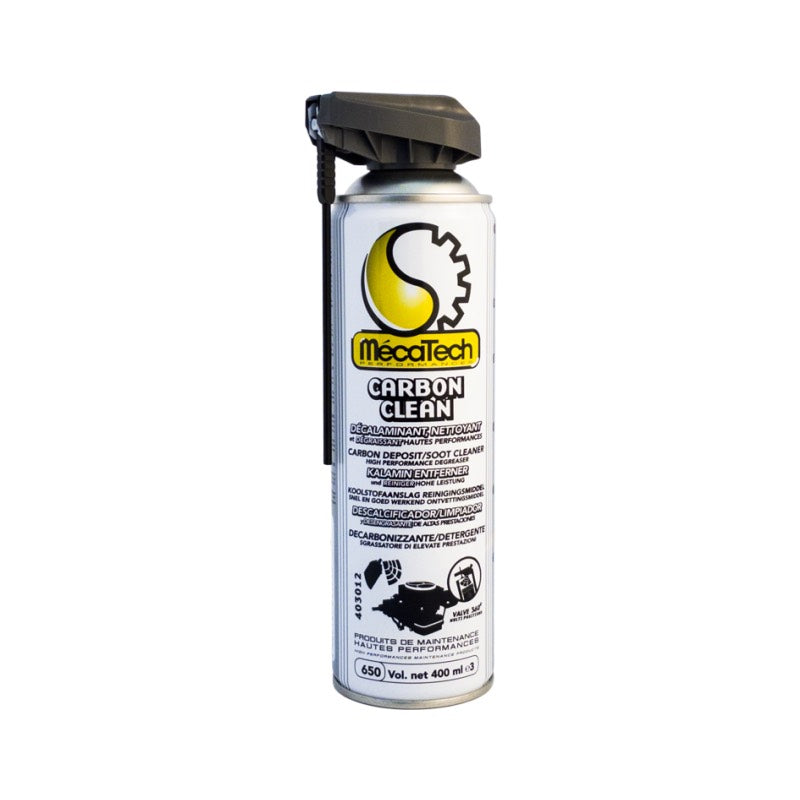 Nettoyant ultra puissant destructeur de Carbon et graisse brulée - Clean Carbon Aérosol 650/500 MECATECH