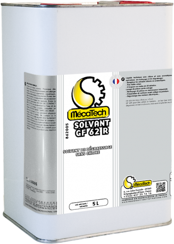 Solvant de Dégraissage Fontaine GF62R Bidon de 5L MECATECH 862005