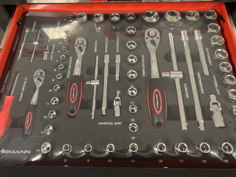 Caisse à outils Mini Servante 4 tiroirs