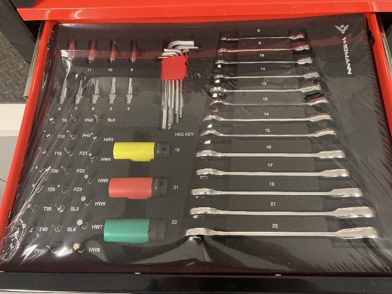 Caisse à outils Mini Servante 4 tiroirs