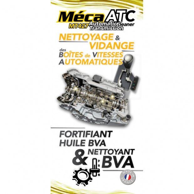 1 Méca'ATC (MT427) + 12 Oil Protector (MT027) + 12 Auto Gear Cleaner (MT029) + 30 L ATF Multi + 30 L ATF III Pack