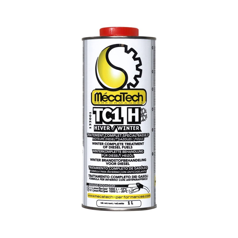 Traitement Diesel Fioul GHR HIVER jusqu'à -18°C ECO TC1 H Bidon de 1L/1000L Réf. 133001