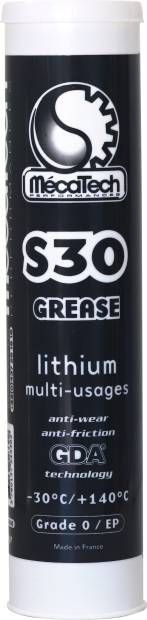 Lot 24 Cartouches de 400g Graisse S 30 GRAISSAGES CENTRALISES  REF 330240
