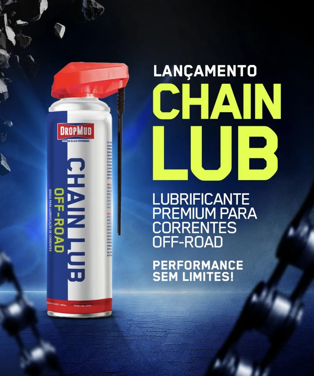 Lubrifiant pour chaînes 400ML DROPMUD