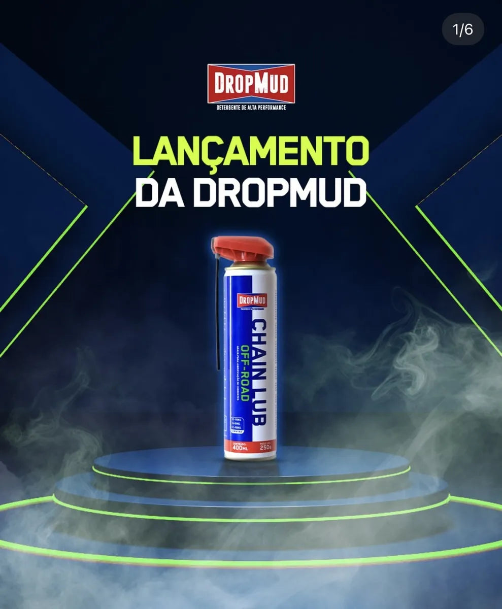 Lubrifiant pour chaînes 400ML DROPMUD