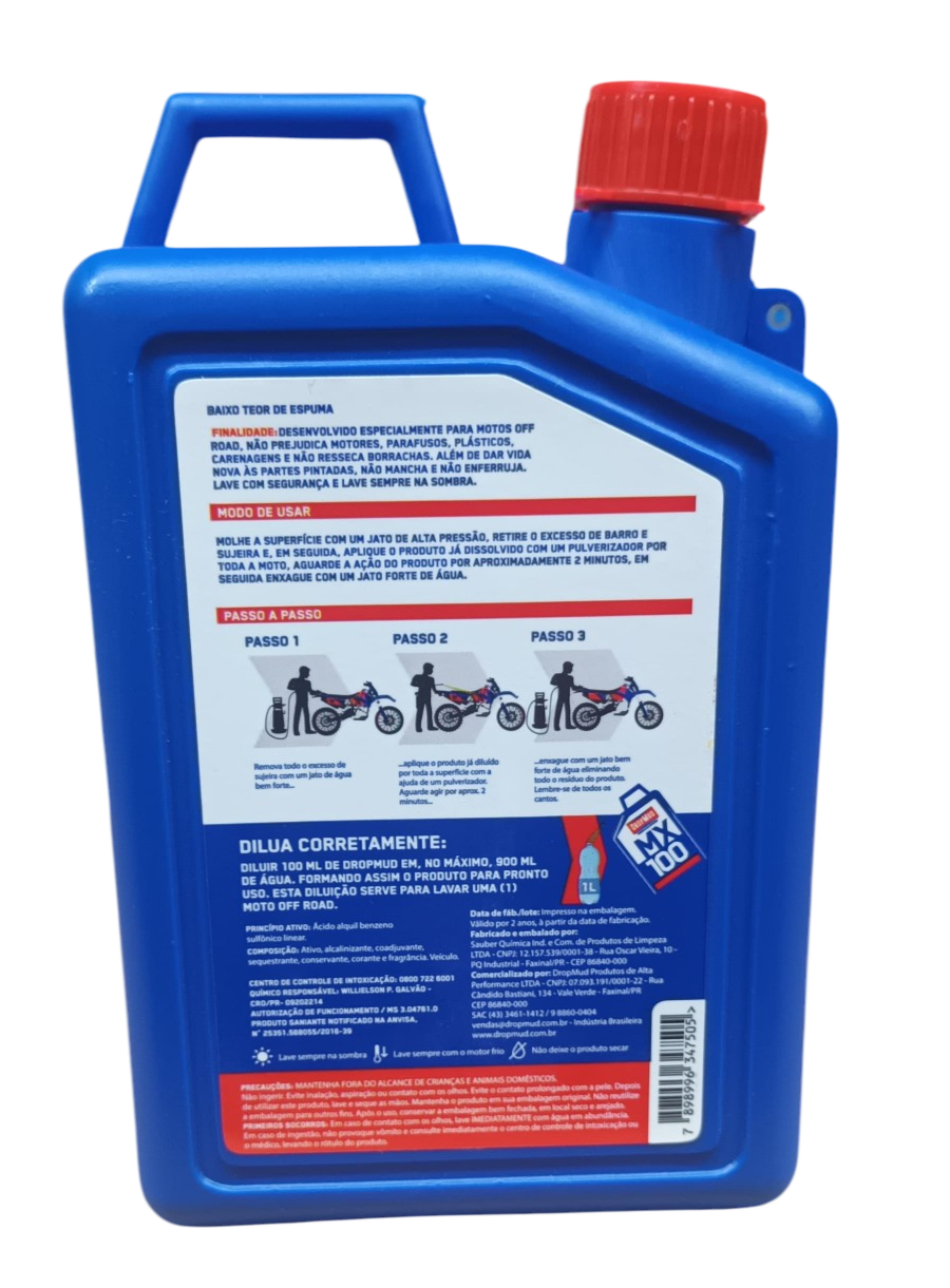 Détergent tout-terrain DropMud MX-100 1 litre