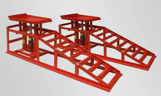 JEU DE 2 RAMPES DE LEVAGE HYDROLIQUE VOITURE 1500KG