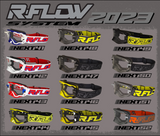 Masque NEXT R FLOW anti buée et aéré  moto cross enduro extrême vélo jet quad - FULL PACK NEXT