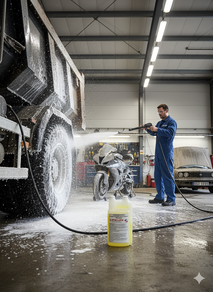 HYPERNETTOYANT Le Super Détergent Auto-Polissant Ultra-Rapide 1L doseur LLP800