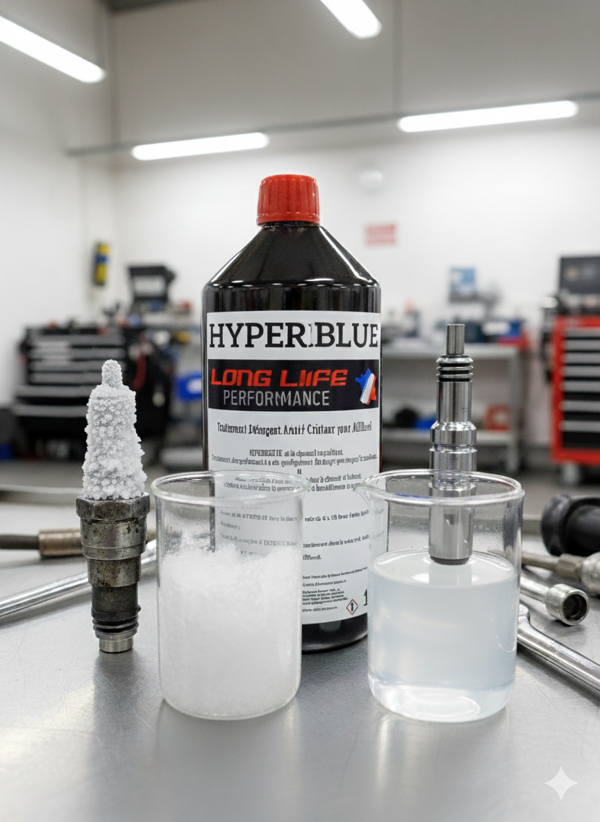 HYPERBLUE Traitement Détergent Anti-Cristaux pour AdBlue® Curatif/Préventif 1L