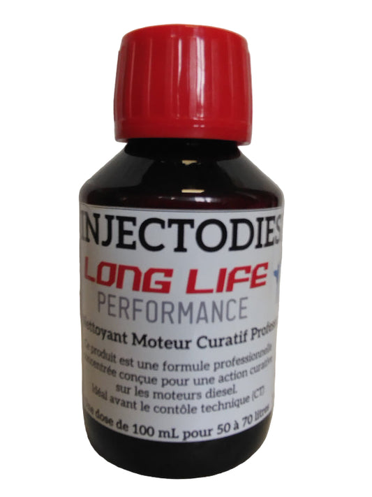 Injectodiesel concentré de nettoyage moteur en 100mL réf LLP001