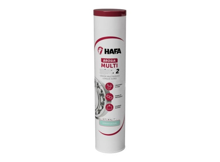 Graisse ALIMENTAIRE Multiservices Cartouche de 380g BROSIA SAFE WC 2 HAFA
