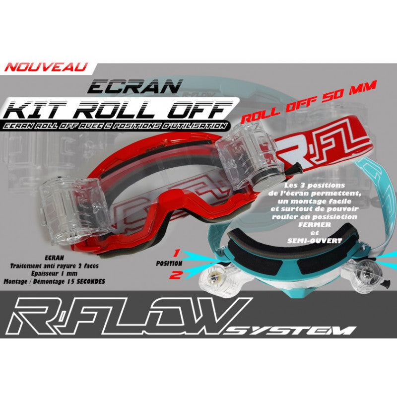 Kit Roll-Off R-flow pour masques R-flow next