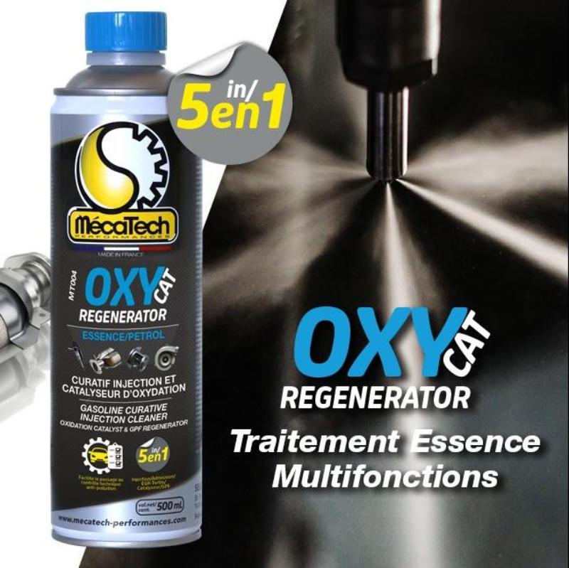 OXYCAT REGENERATOR Traitement Essence multi fonctions. Nettoyant injection, catalyseur d'oxydation et GPF Réf. MT004