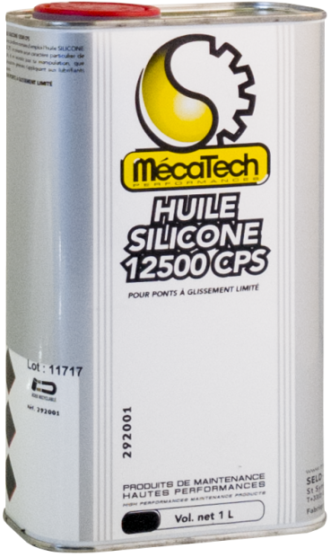 Huile silicone 12500 cps Bidon de 1 litre
