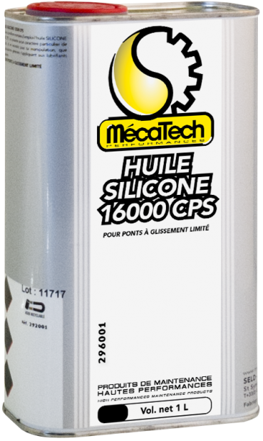 Huile silicone 16000 cps Bidon de 1 litre