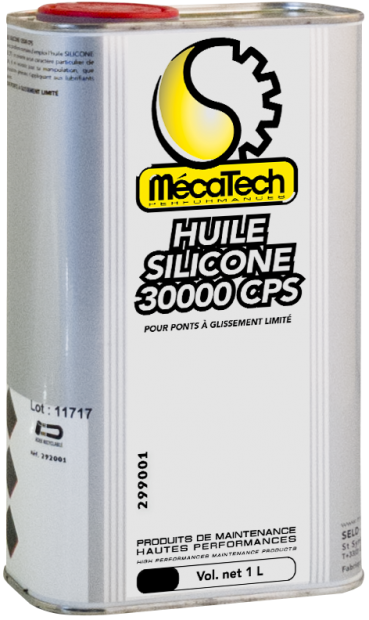 Huile silicone 30000 cps Bidon de 1 litre