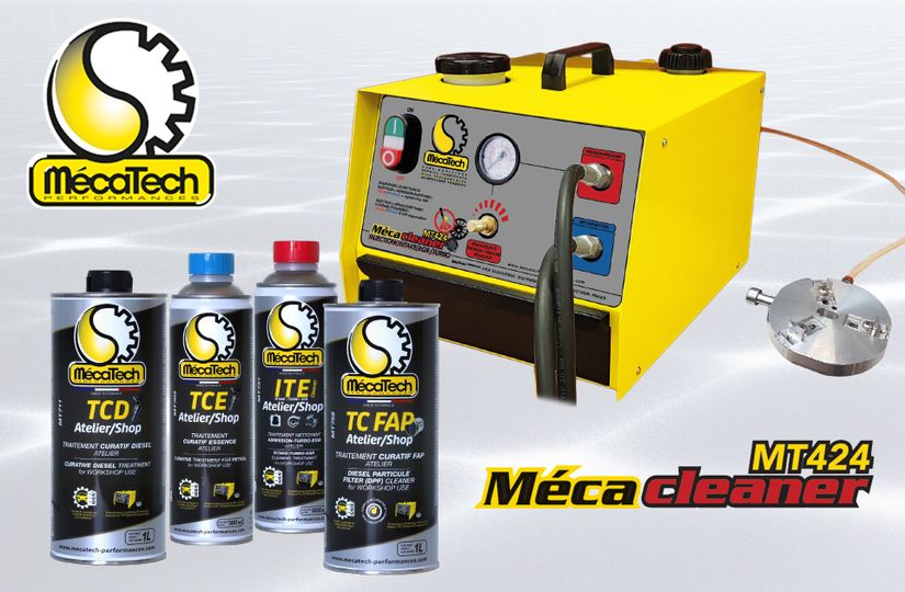 Machine nettoyage système injection, FAP, EGR et turbo MECACLEANER II - MECATECH MT424E