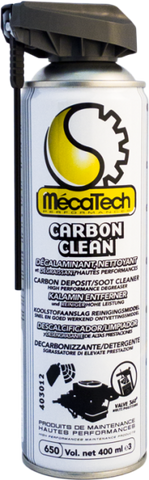 Lot de 12 - Nettoyant ultra puissant destructeur de Carbon et graisse brulée - Clean Carbon Aérosol 650/500 MECATECH