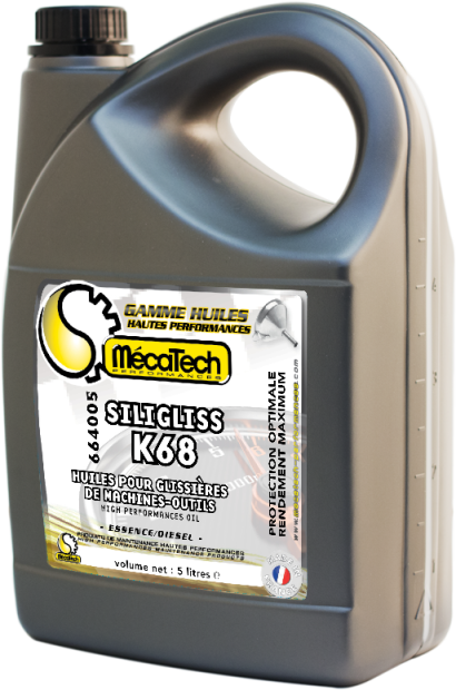 Huile de Glissières SILIGLISS K68 Bidon de 5 Litres